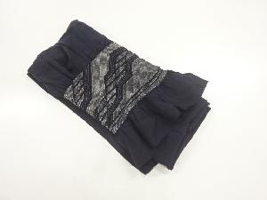 正絹　絞り幾何学模様男物兵児帯